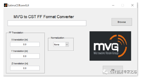 如何將測量遠場源導入CST - MVG儀器測量數(shù)據(jù)轉換ffs